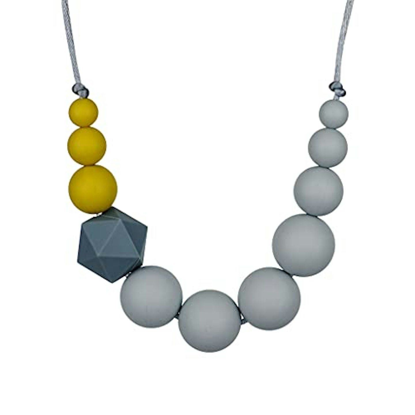 Pebbles and Lace Nuthatch Sky High Teething Necklace