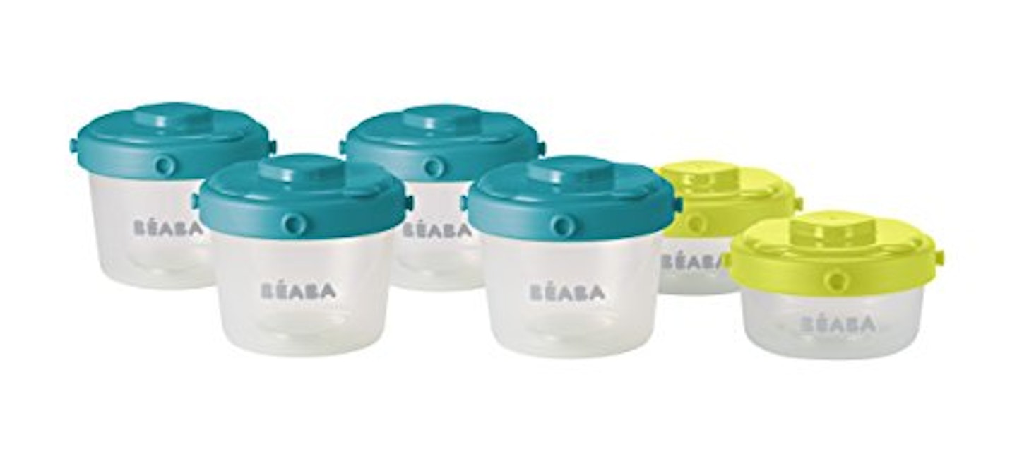 Bu00e9aba Baby Food Storage Containers
