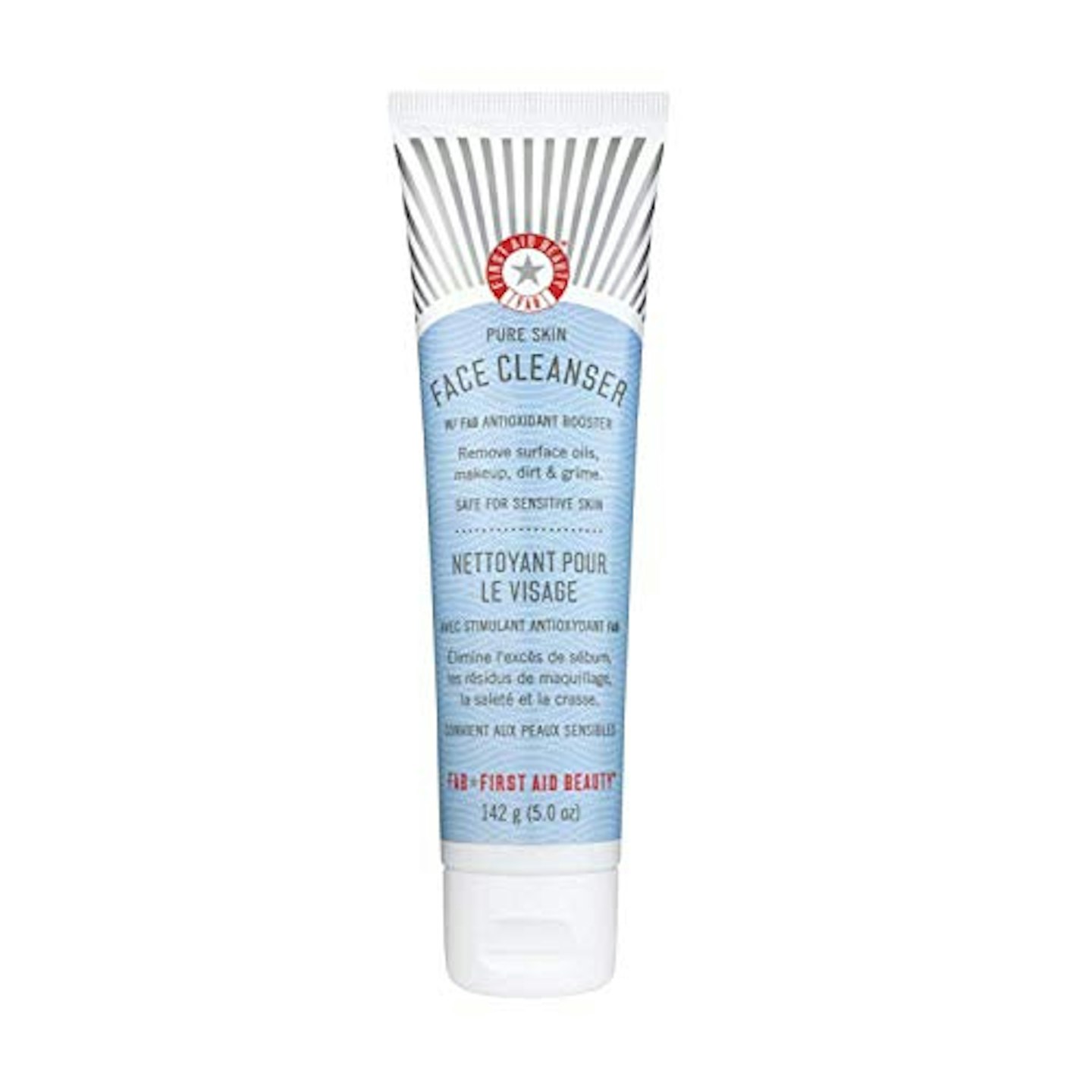 First Aid Beauty Pure Skin Face Cleanser, Sensitive Skin