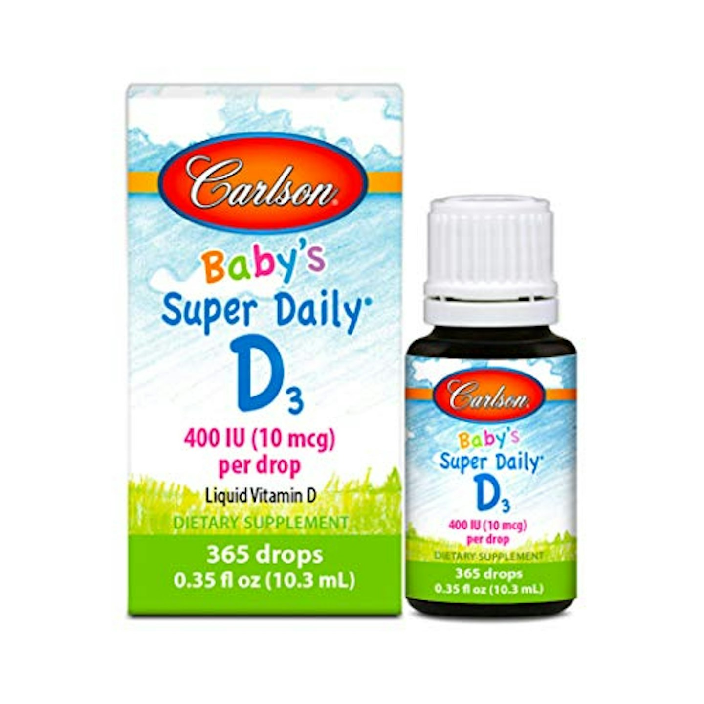 Carlson Super Daily D3 - Liquid Vitamin D for Baby