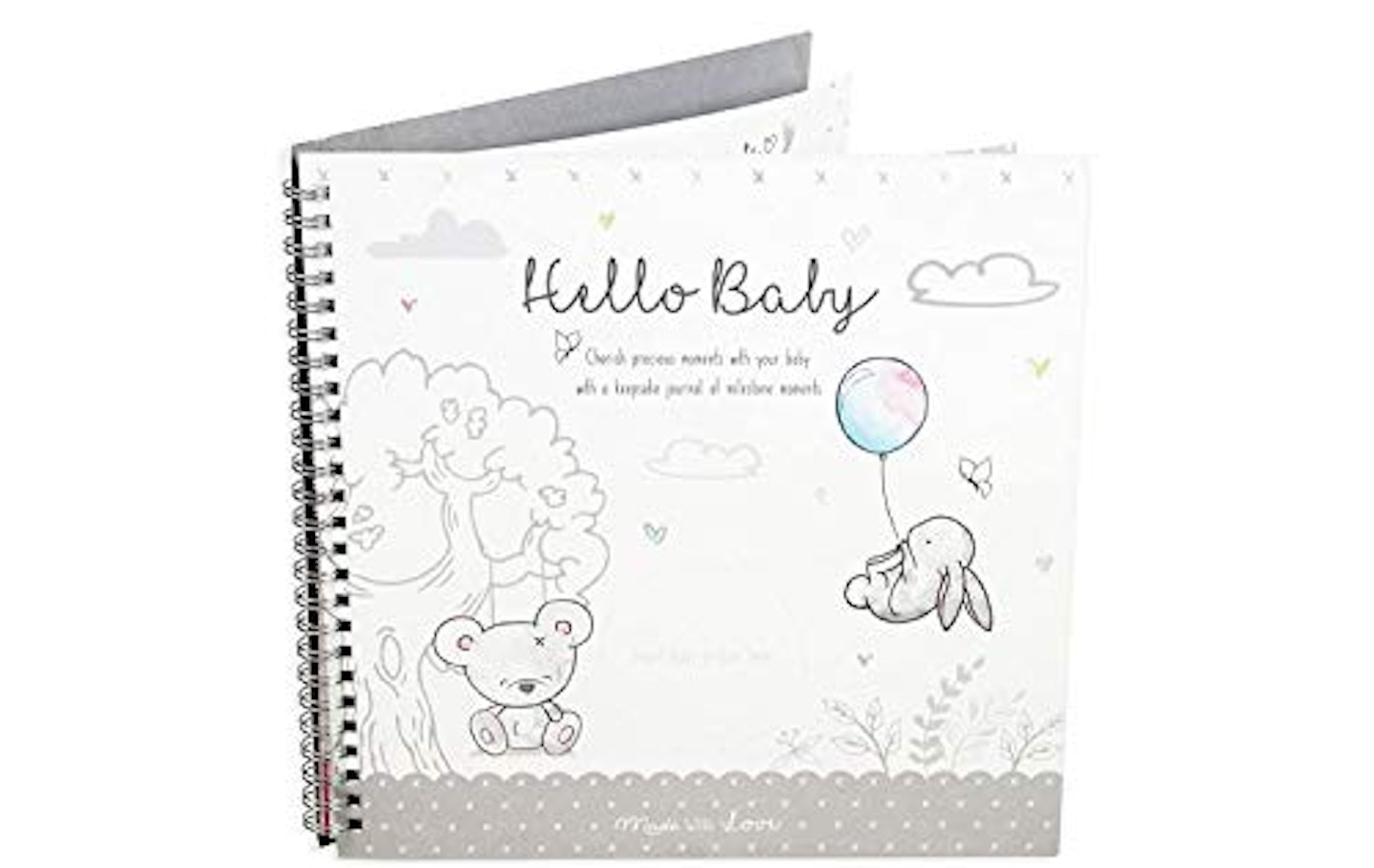 Baby milestone journal