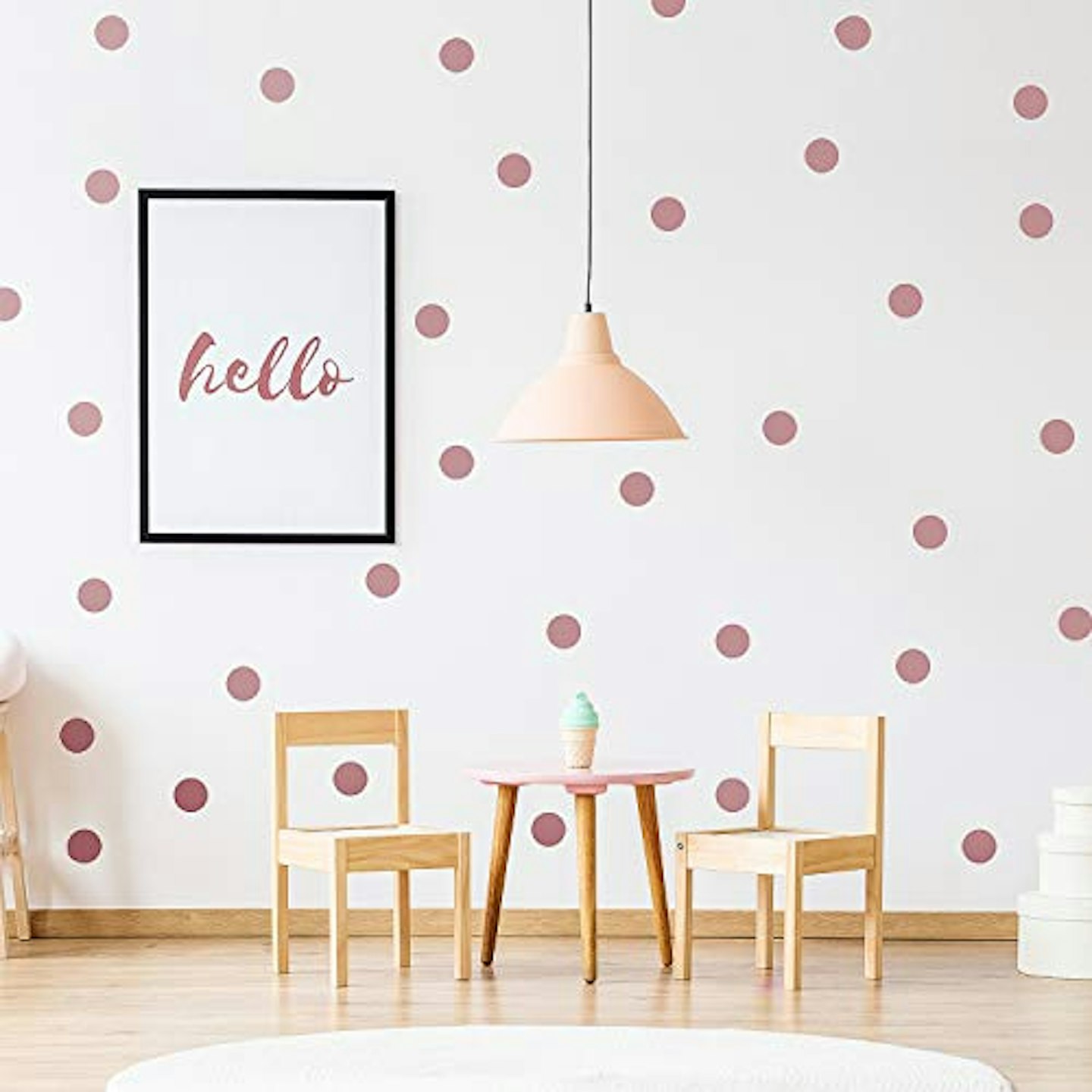 Outus 200 Pieces Wall Decal Dots 