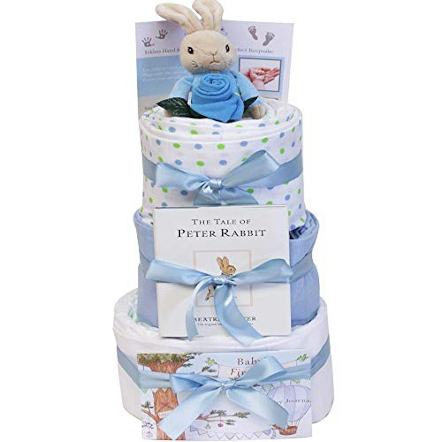 3 Tier Nappy Cake - Baby shower gift