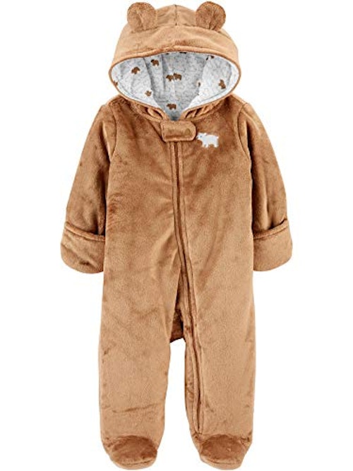 fleece pram suit