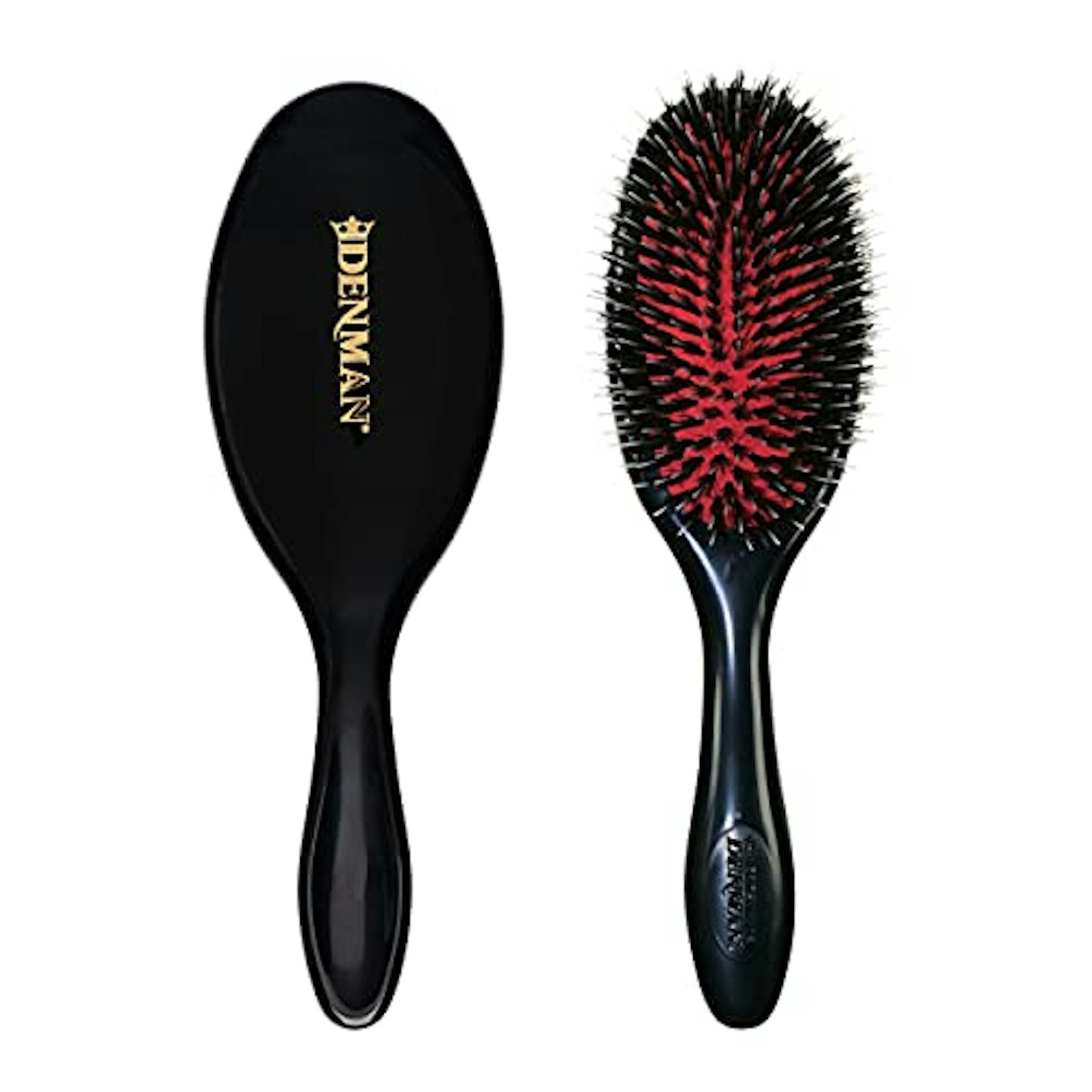 Denman D81M Medium Nylon/Bristle Cushion Hairbrush