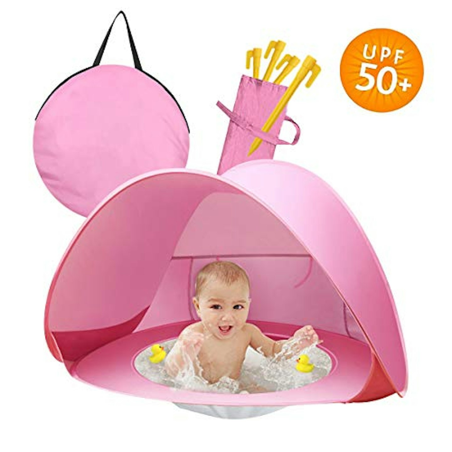 Best with a pool: Baby beach tent with pool