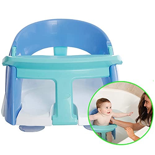 Flesser Baby Bath Seat Adjustable Bath Support for Bathtub Comfortable Bathtub Sling Non-Slip Baby Bath Mesh for Tub 