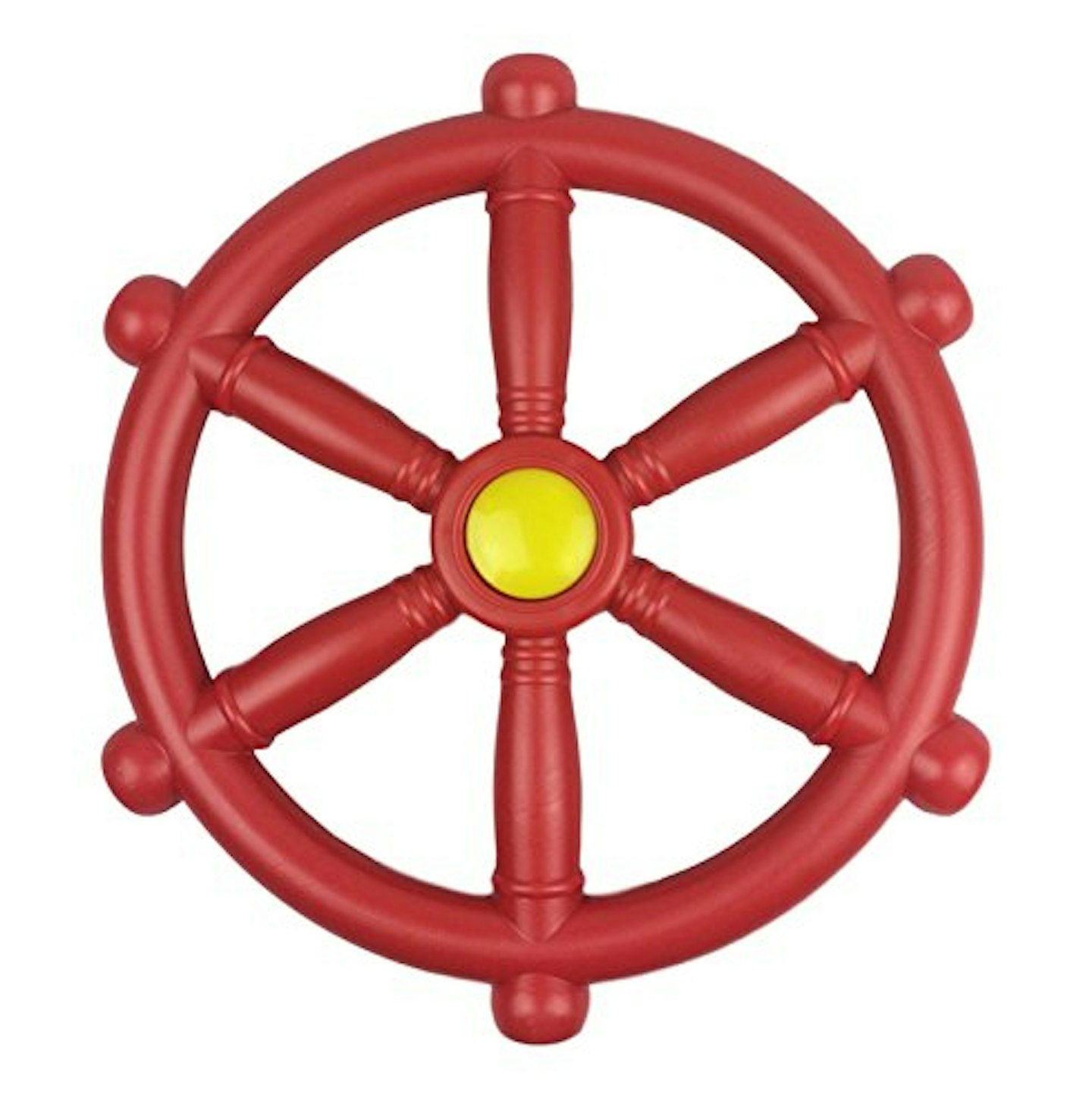 Red Pirate Ship Steering Wheel