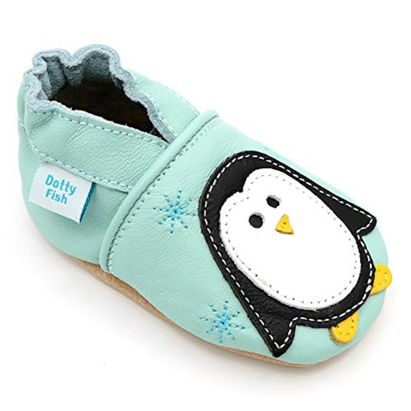 Dotty Fish Soft Leather Baby Shoes 