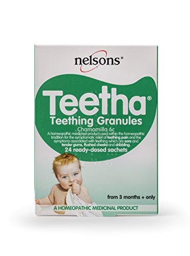 Teething powder for hot sale 2 month old