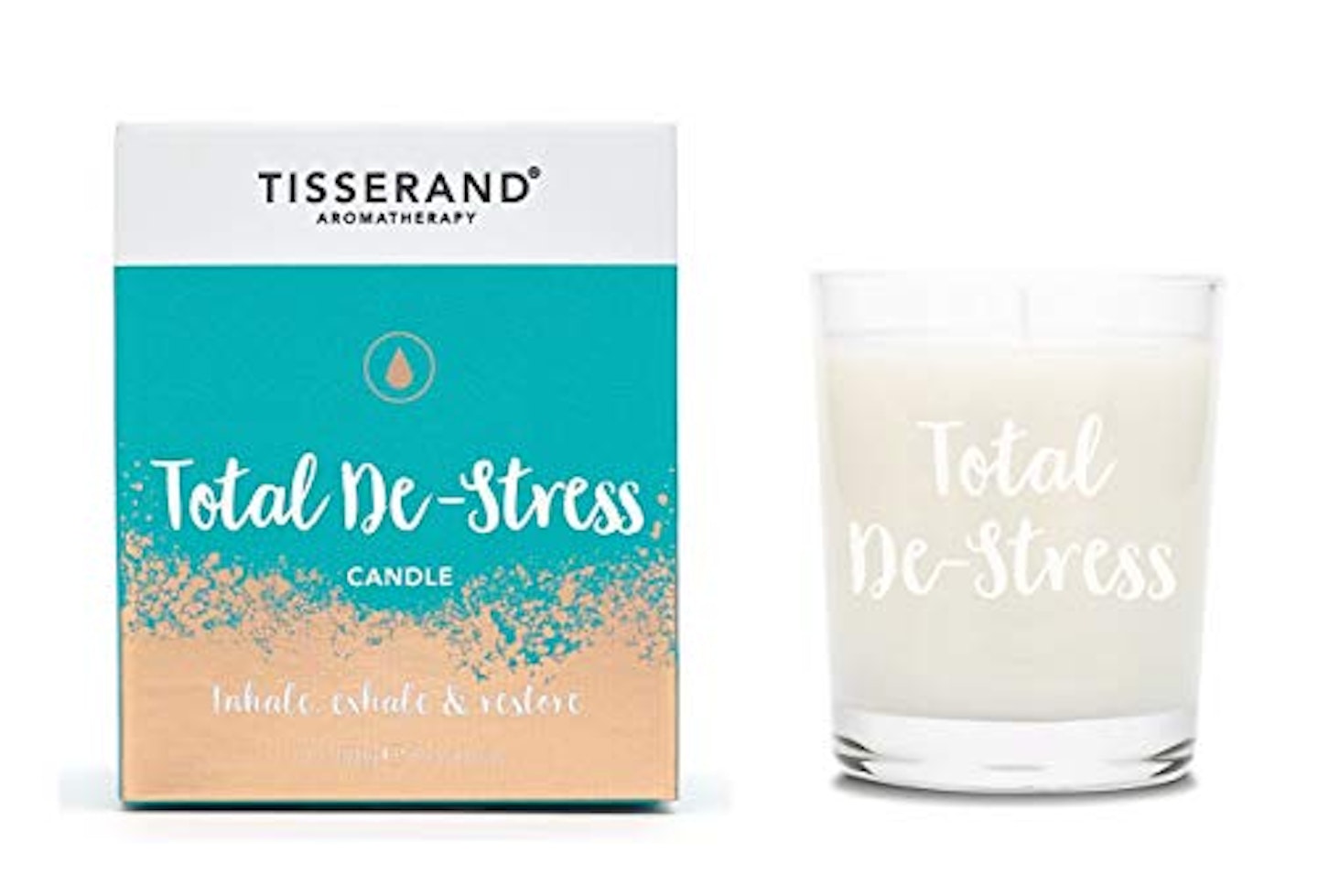 Tisserand Aromatherapy Total De-Stress Candle 