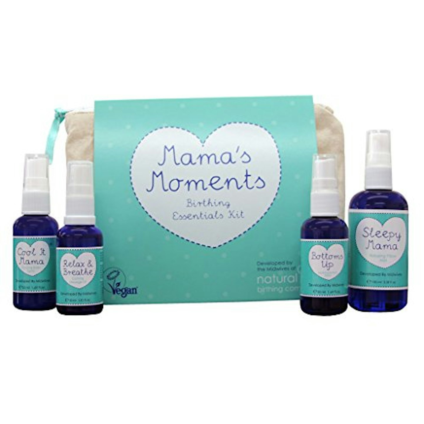 Natural Birthing Company Mamau0026#039;s Moments Birthing Essentials Kit