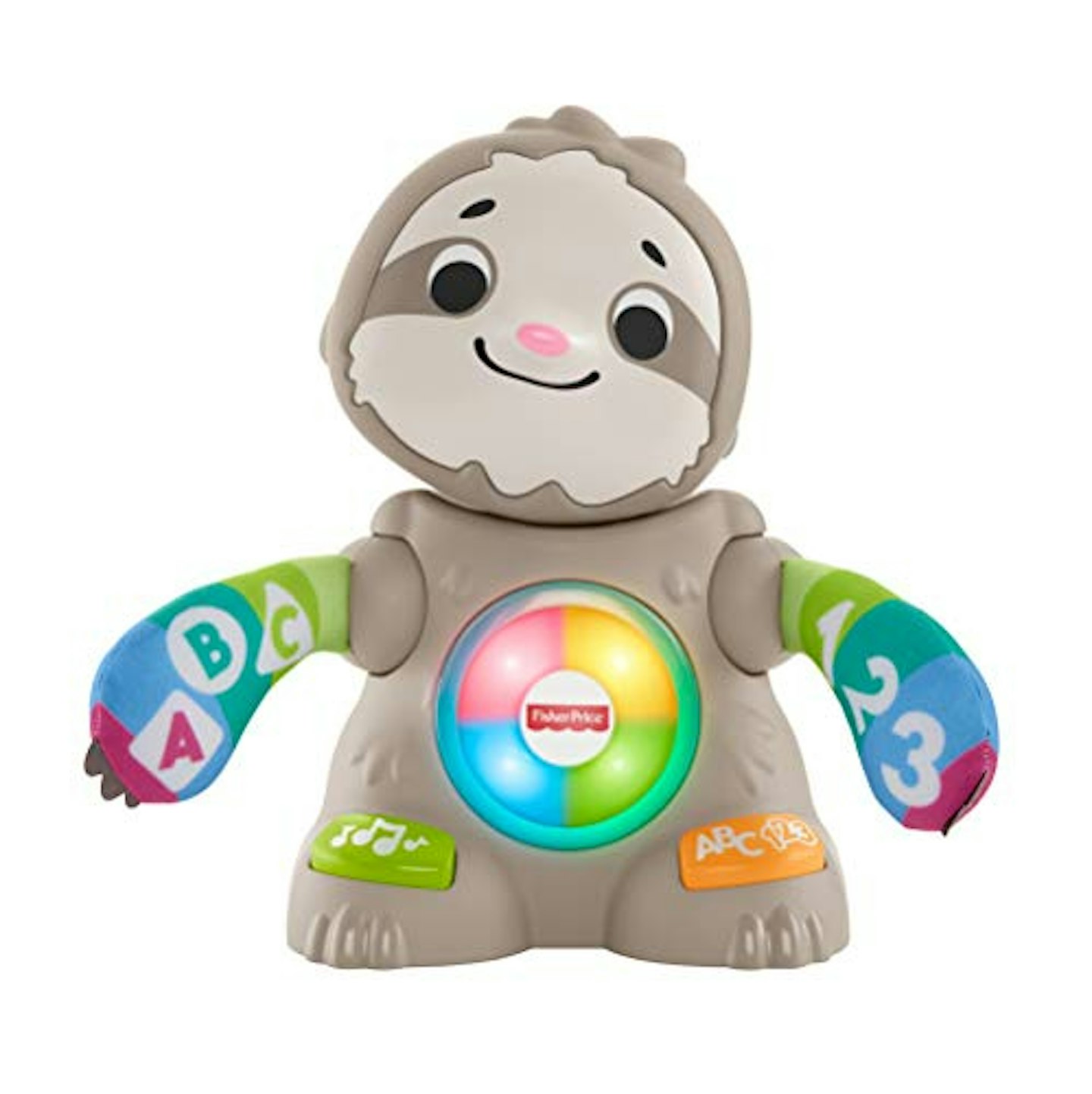 Interactive sloth baby toy 