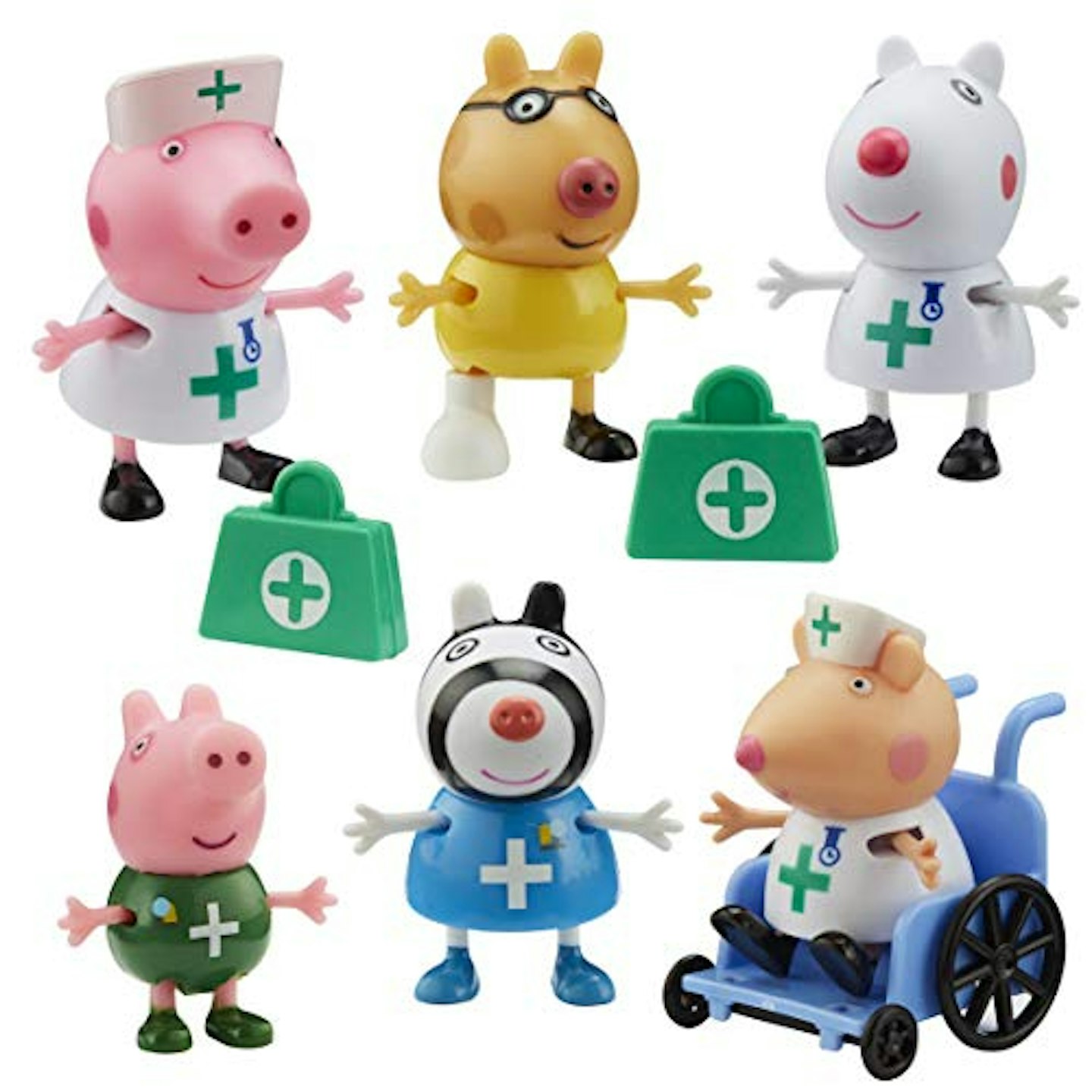 Peppa Pig Doctors u0026amp; Nurse Figure Pack