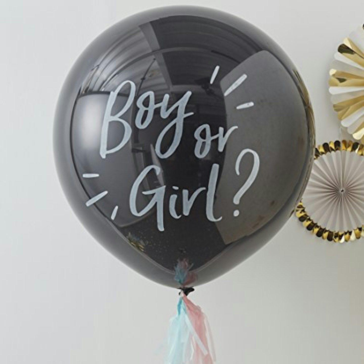 Gender Reveal Baby Shower Confetti Balloon