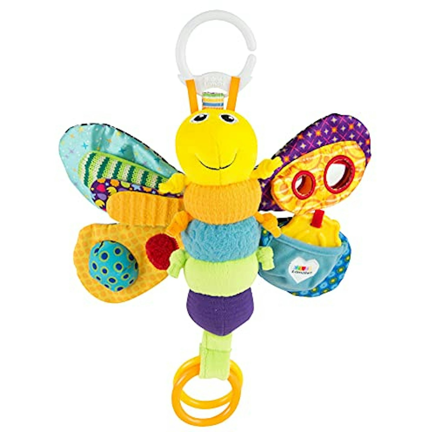 Lamaze Freddie The Firefly - Clip On Pram and Pushchair Newborn Baby Toy - Suitable from Birth