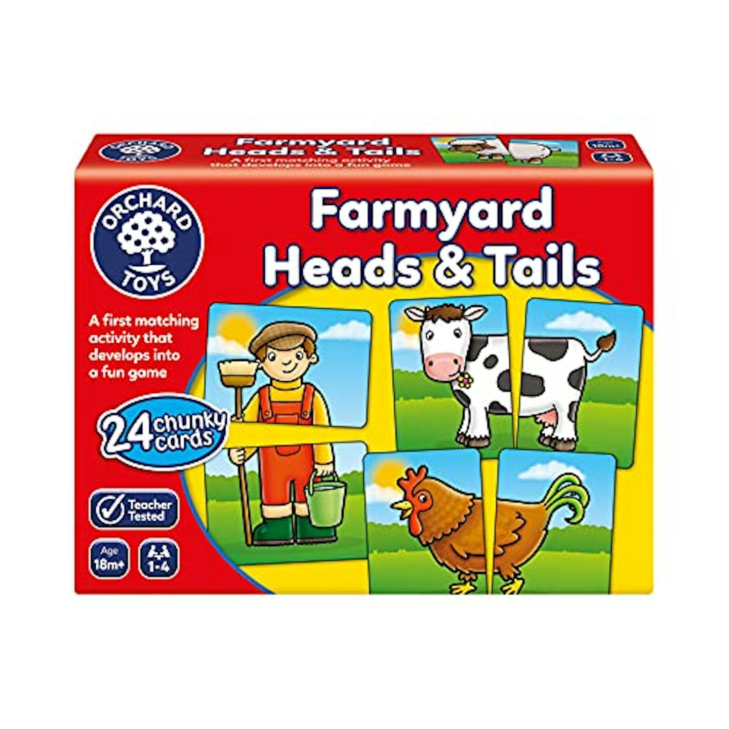 Orchard Toys Farmyard Heads and Tails Game