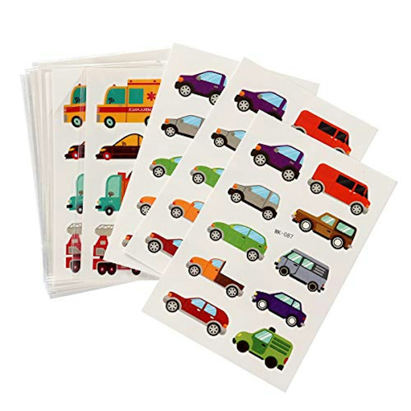 Toyvian Vehicle Temporary Removable Tattoo Stickers