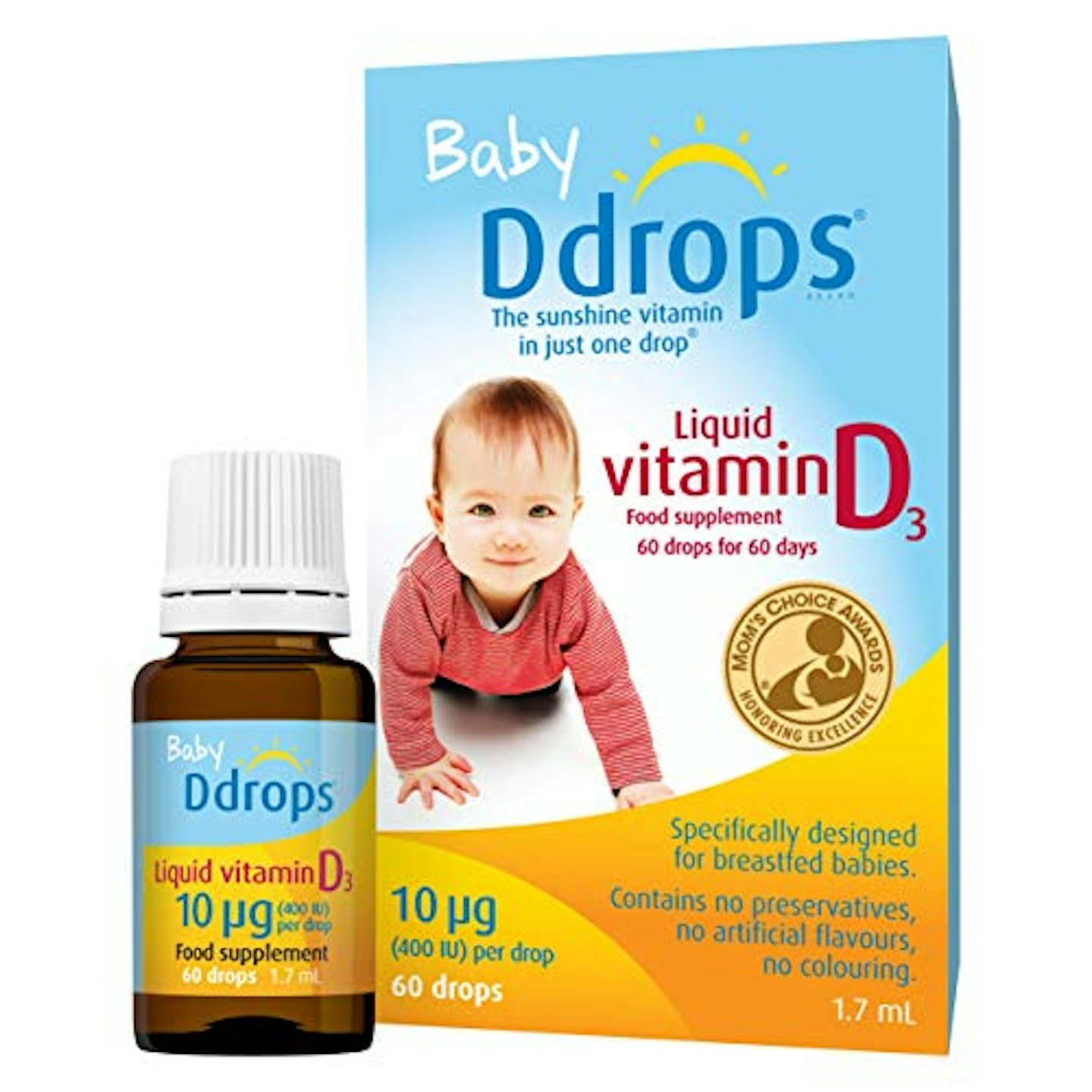 Baby Ddropsu00ae 10 u00b5g 60 Drops