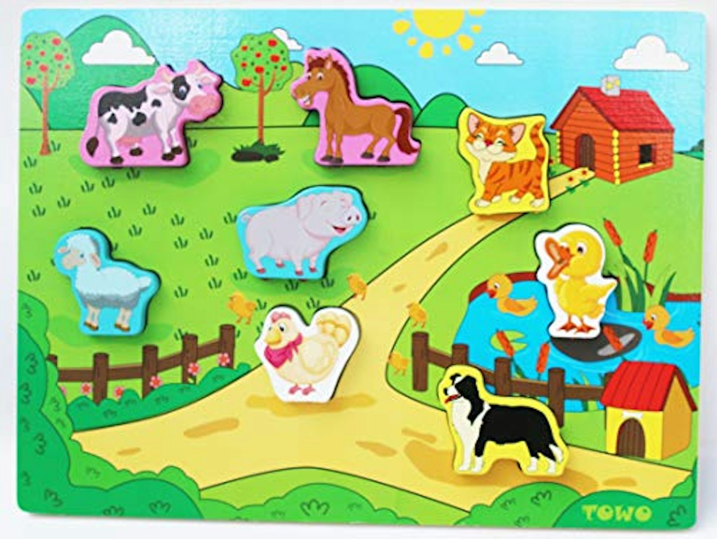 Shinnington Farm Animals Peg Puzzle