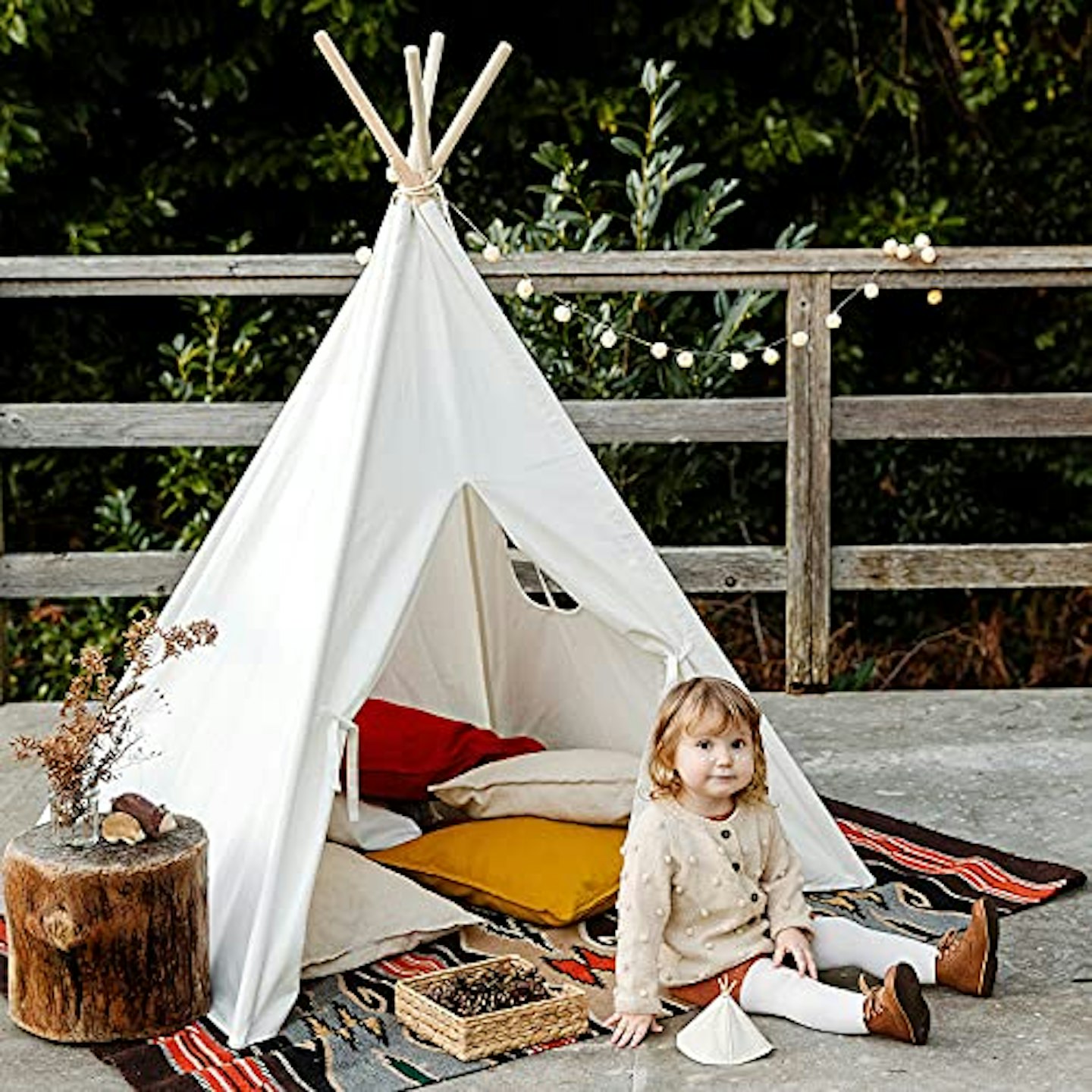 IREENUO Teepee Tent for Kids