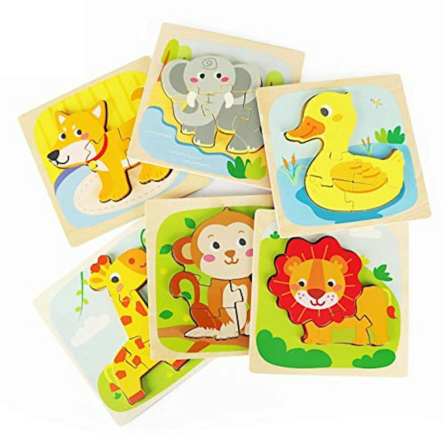 Wooden Animal Jigsaw Puzzles