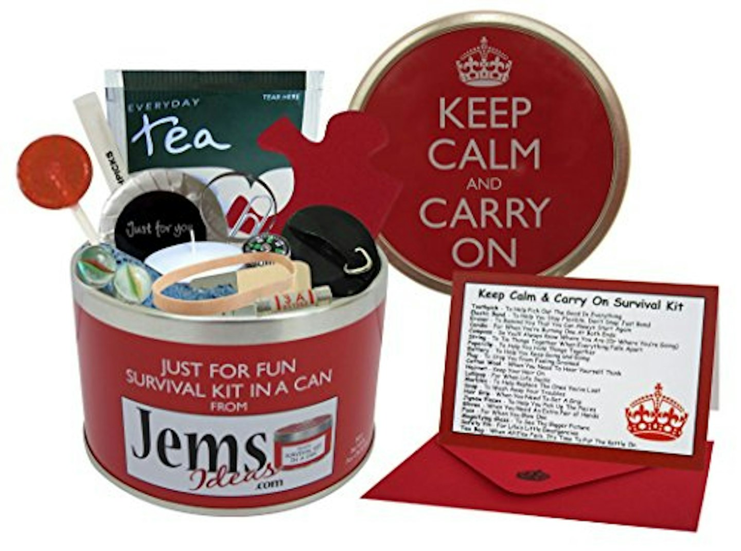 Keep Calm u0026amp; Carry On Survival Kit In A Can