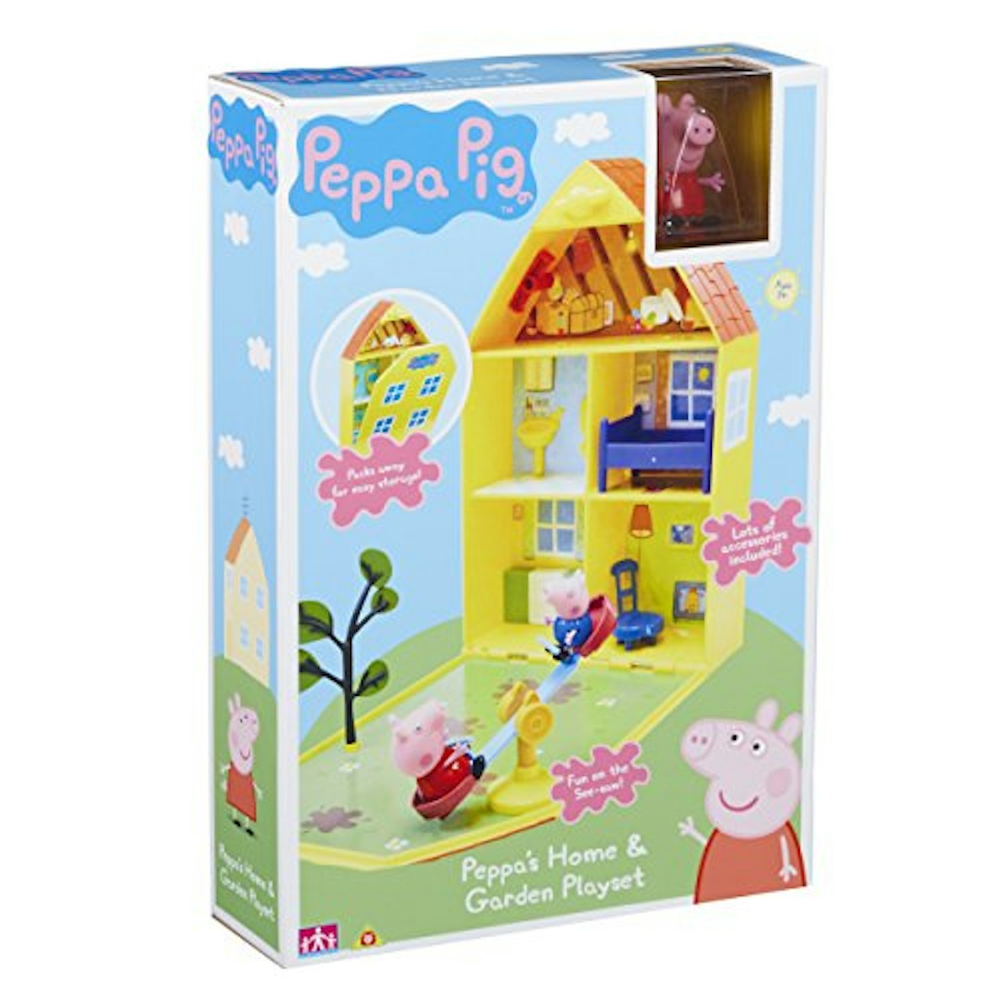 Peppa Pig Peppau0026#039;s House u0026amp; Garden Playset