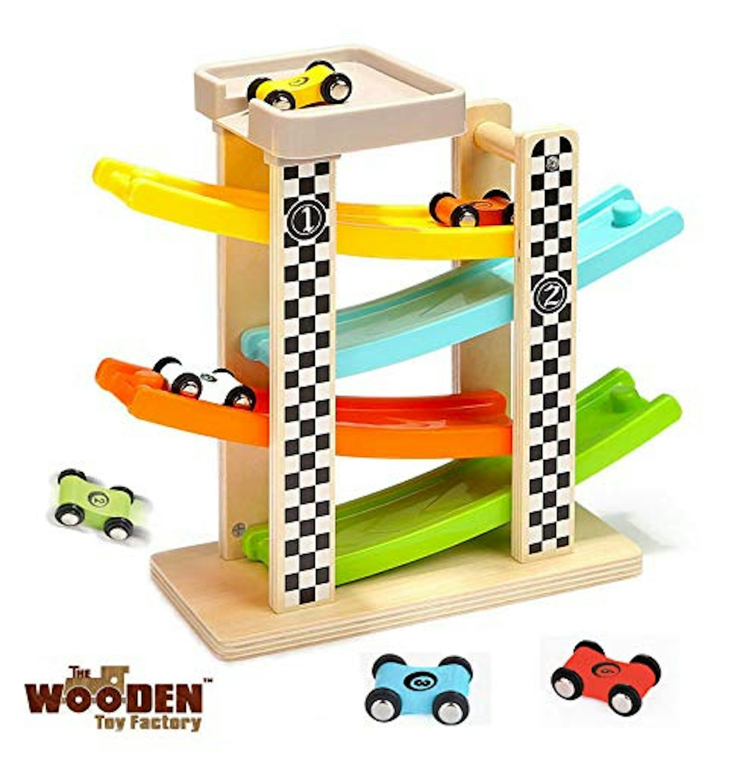 Click Clack Racing Track with 6 Cars