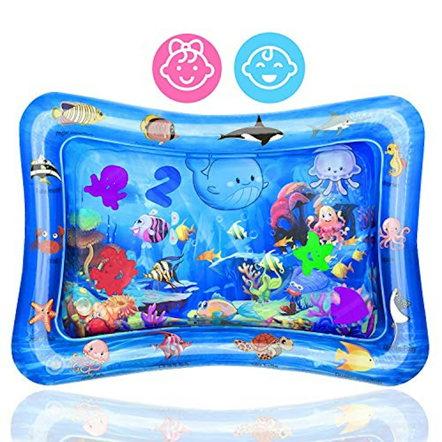 Tummy time toys -Inflatable water play mat