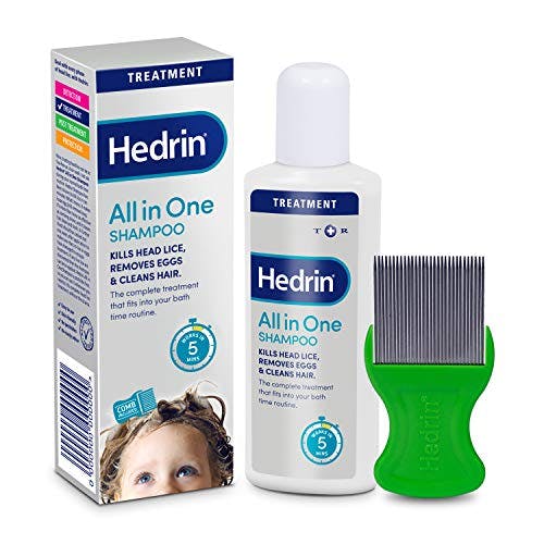 Family-Size Head Lice Treatment - Kit Includes Nit Removal Comb, Mousse,  Mint Shampoo and Conditioner, Repellent Spray, and Dimethcone Oil Treats  2-4 Kids
