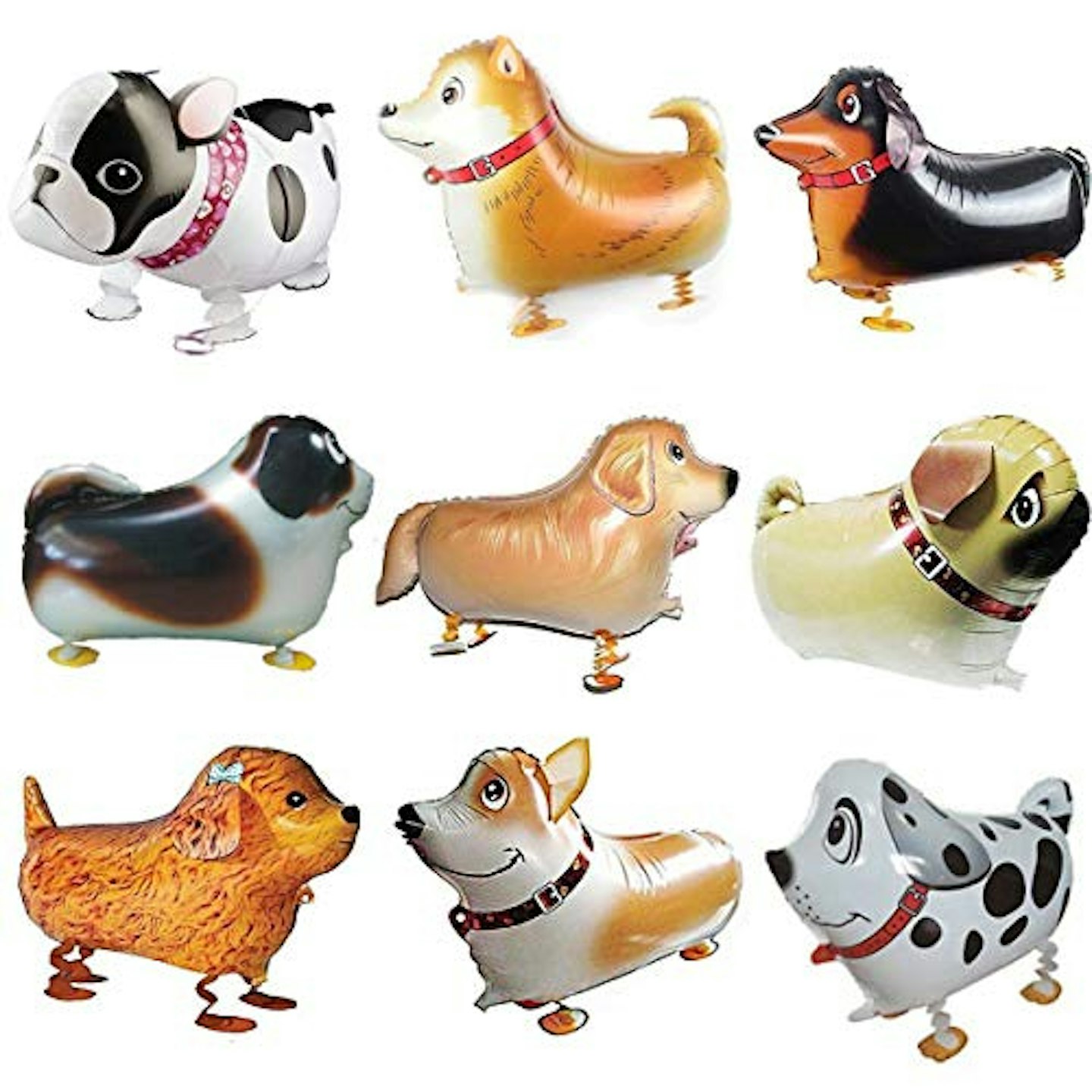 BESYZY Walking Animal Balloons with 9pcs