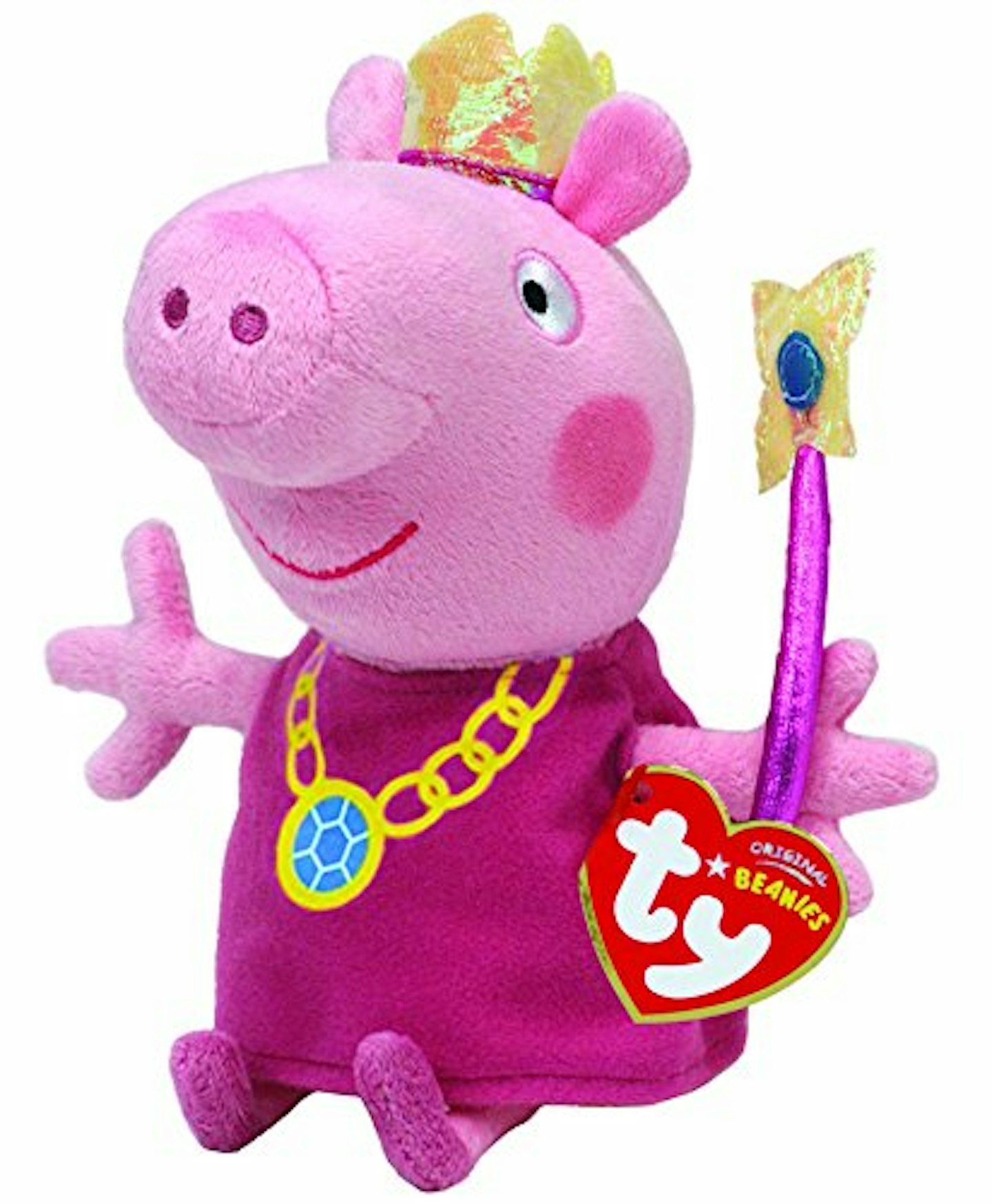 Peppa Pig Princess Peppa Beanie Baby