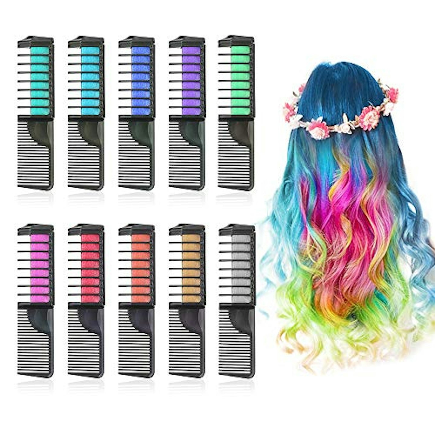 Lictin Hair Chalk Dye Combs