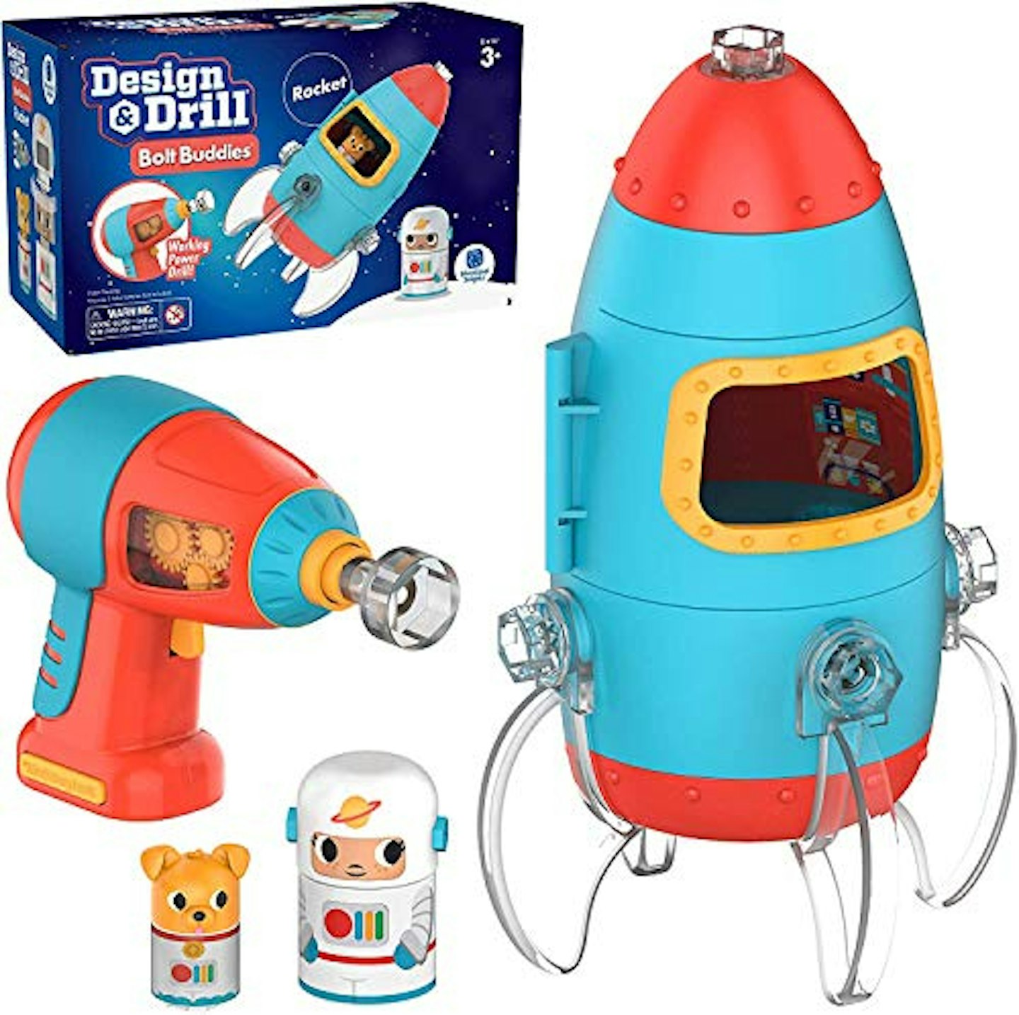 best toy rockets Learning Resources Design u0026amp; Drill Bolt Buddies Rocket