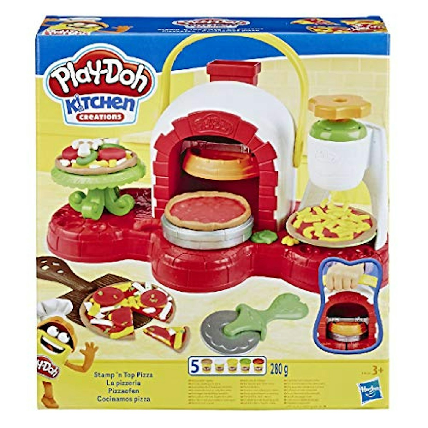 Play-Doh Stamp and Top Pizza Oven