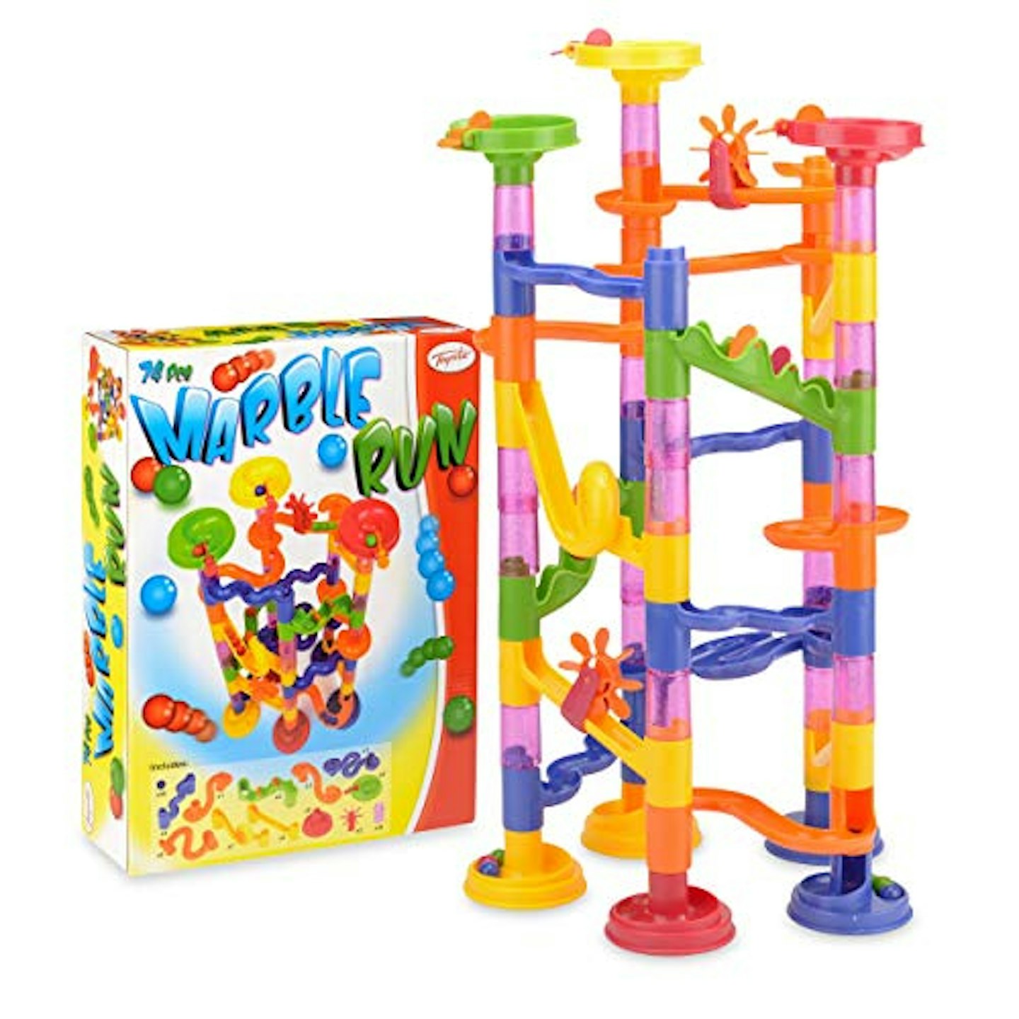 The best all-rounder toy for toddlers aged 4 and above: Marble race game