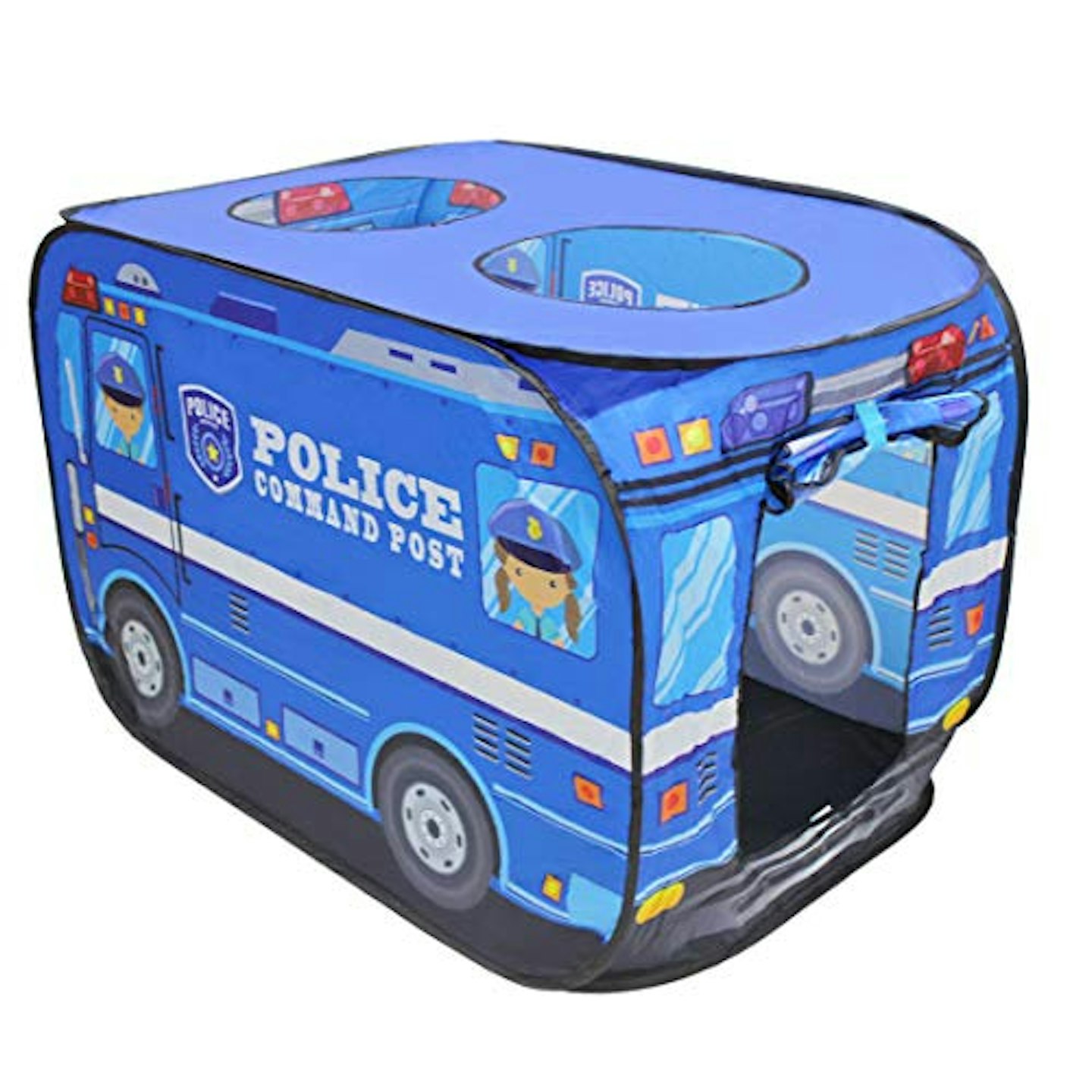 deAO Police Truck Foldable Play Tent