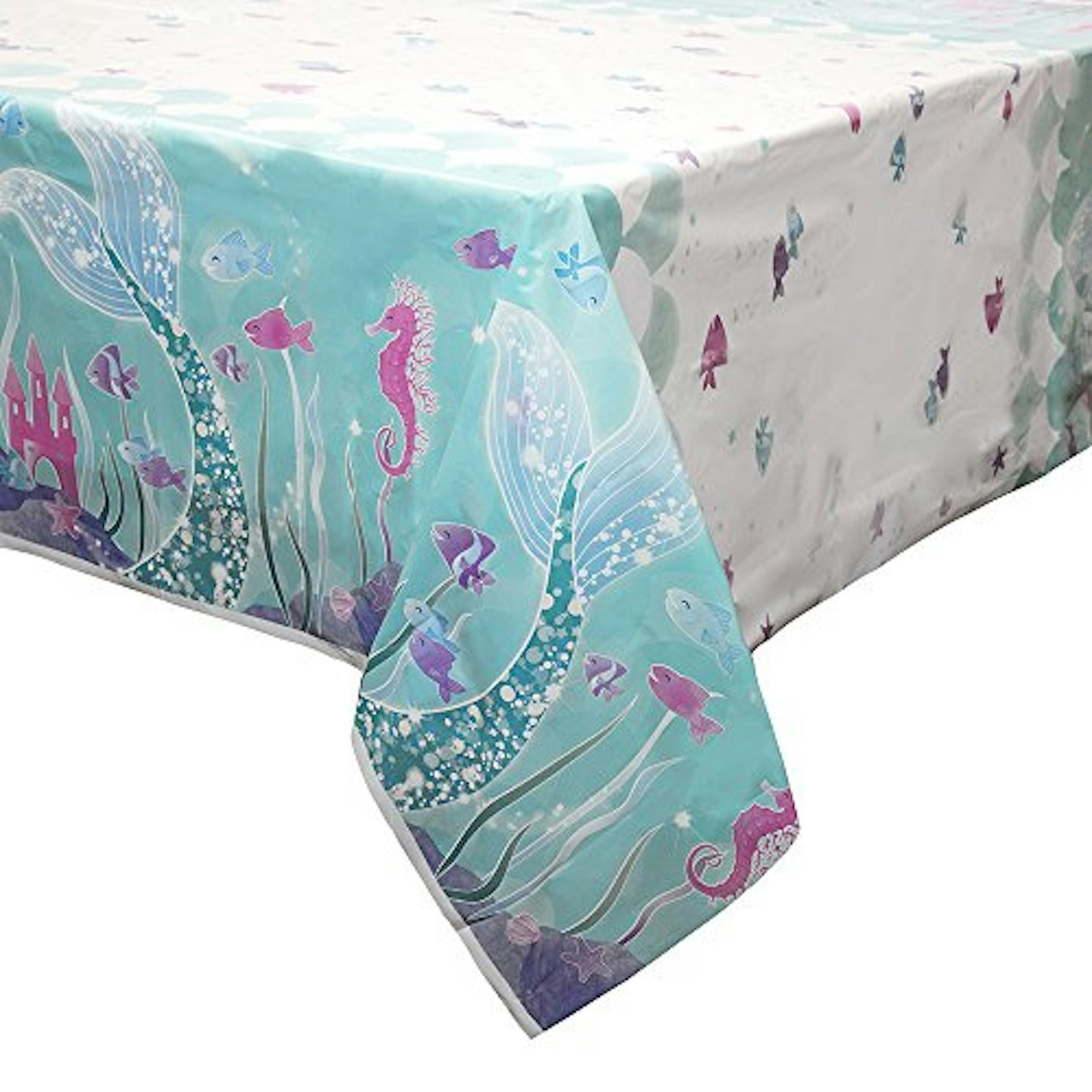 Mermaid Plastic Tablecloth