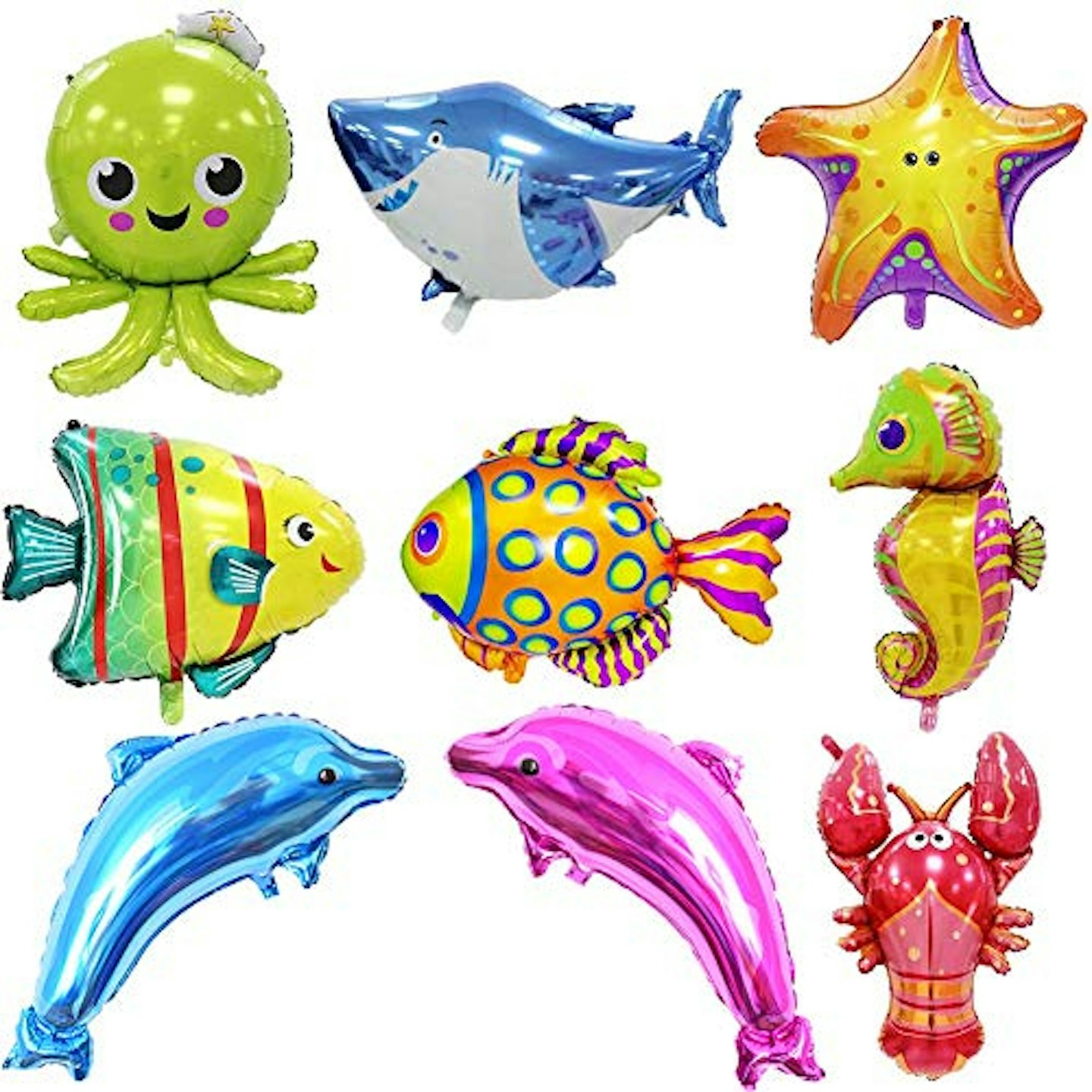 Sea Animal Foil Balloons