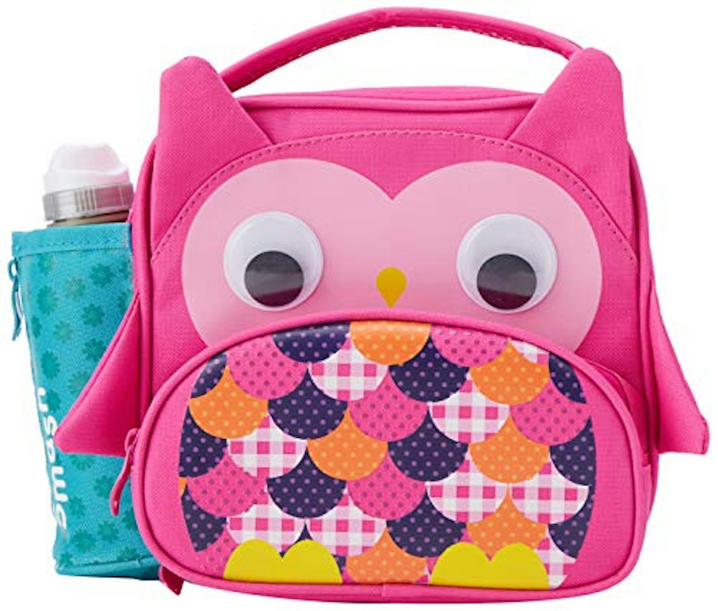 Smash Owl Insulated Lunch Bag and 350ml Bottle 