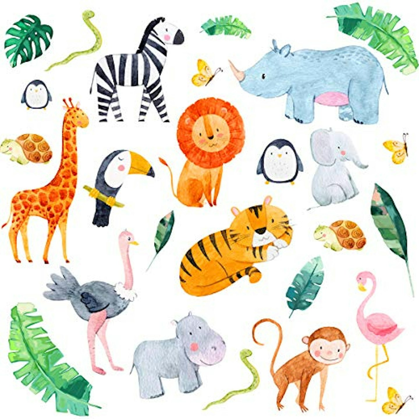 Animal Wall Stickers Kids