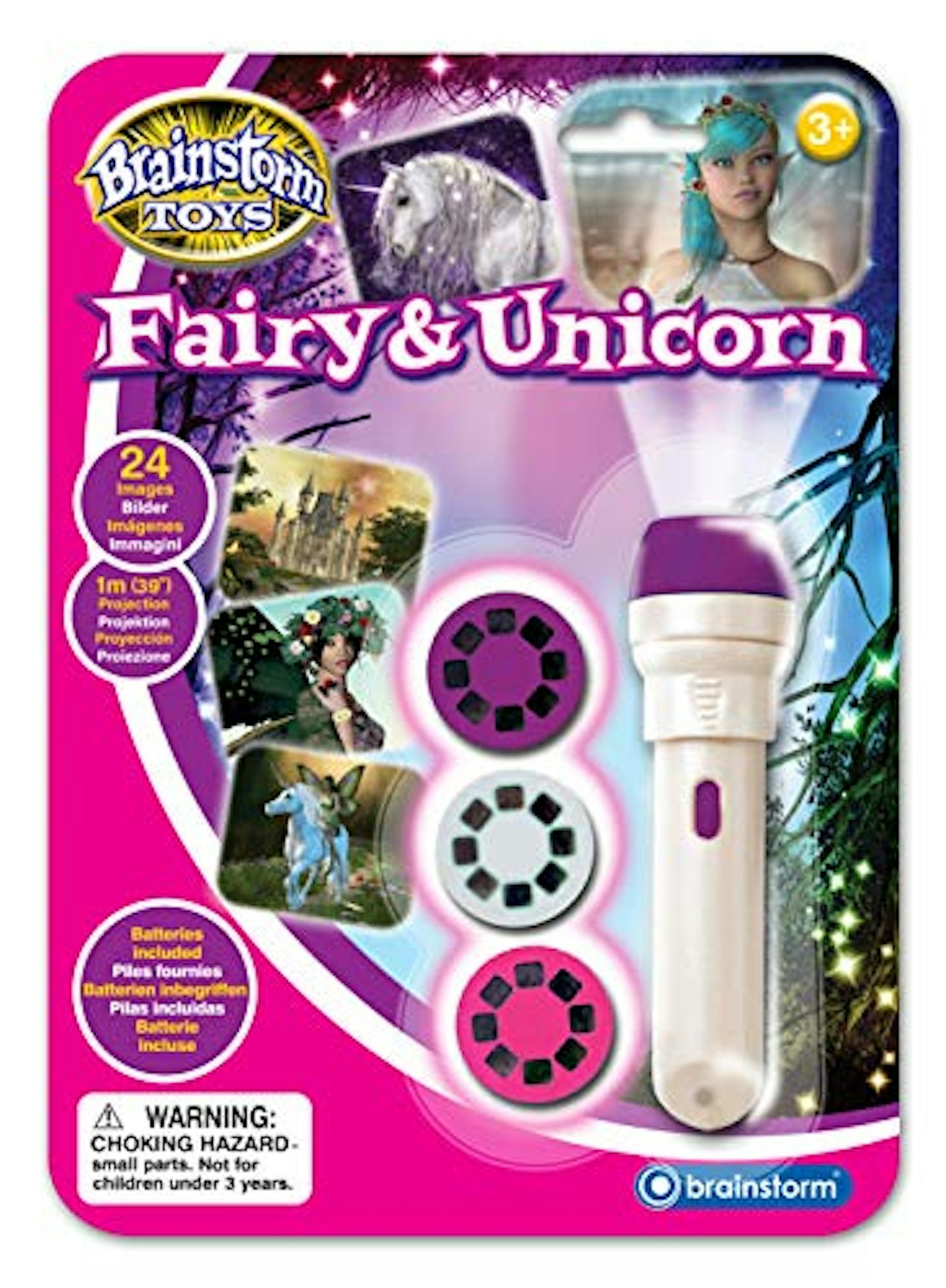 Brainstorm Toys Fairy and Unicorn Torch and Projector