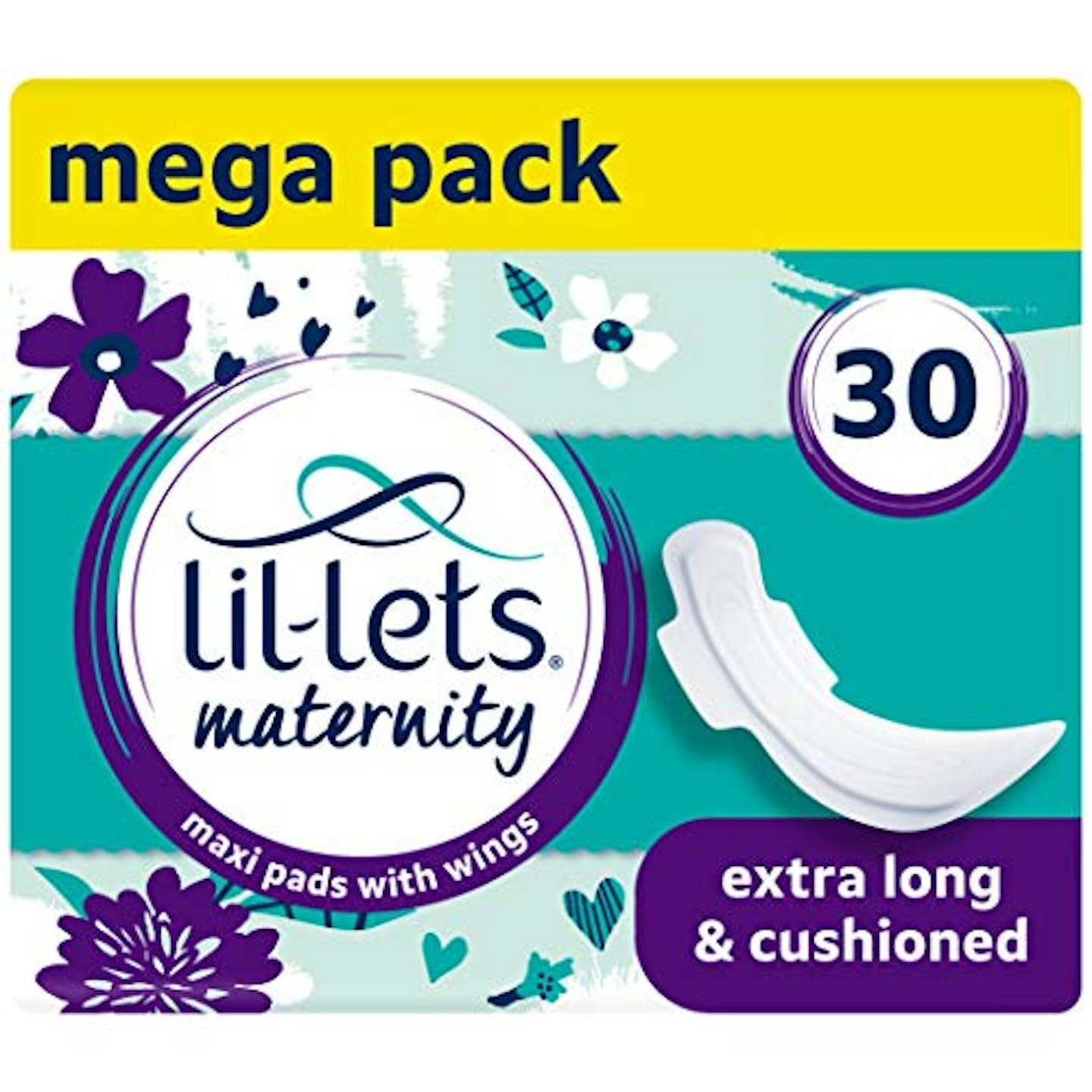 Maximum Absorbency Maternity Pads Large Heavy Flow Postpartum New