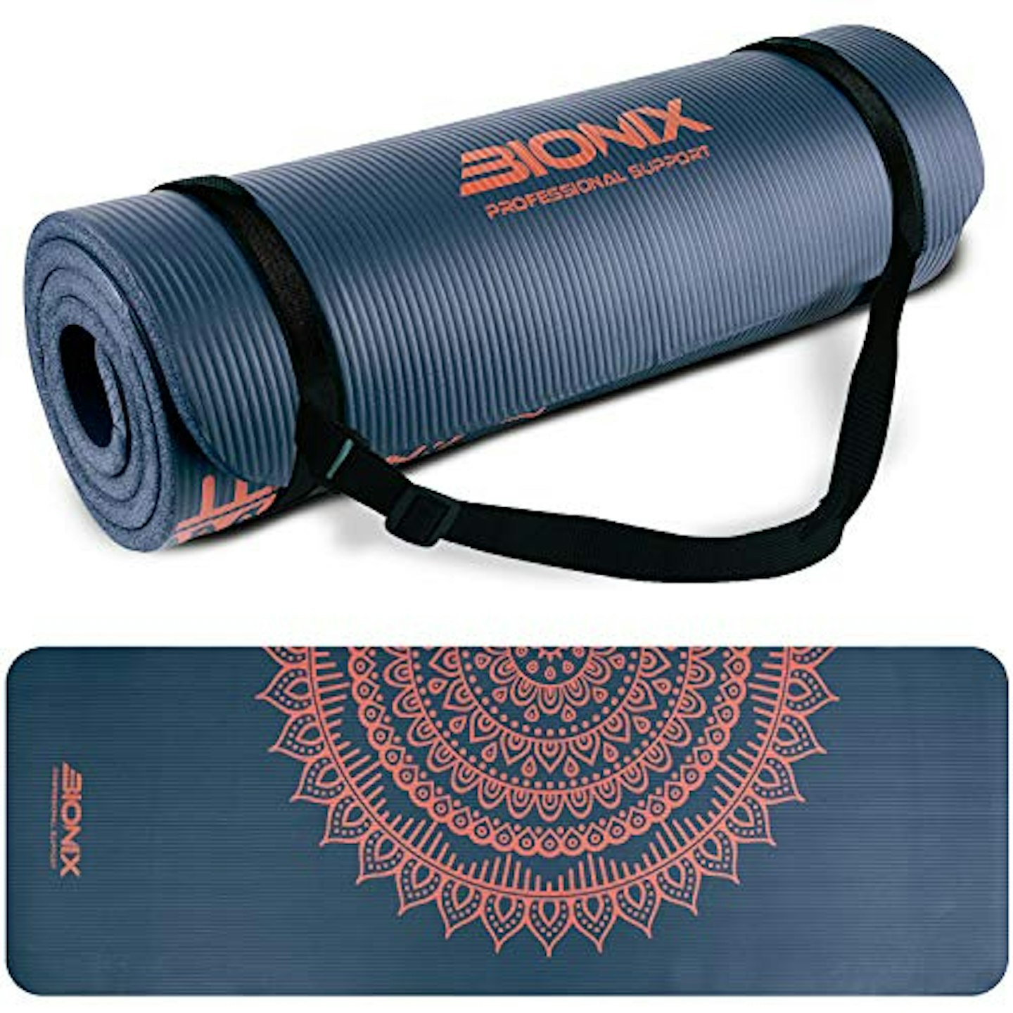 Bionix Printed Yoga Mat 