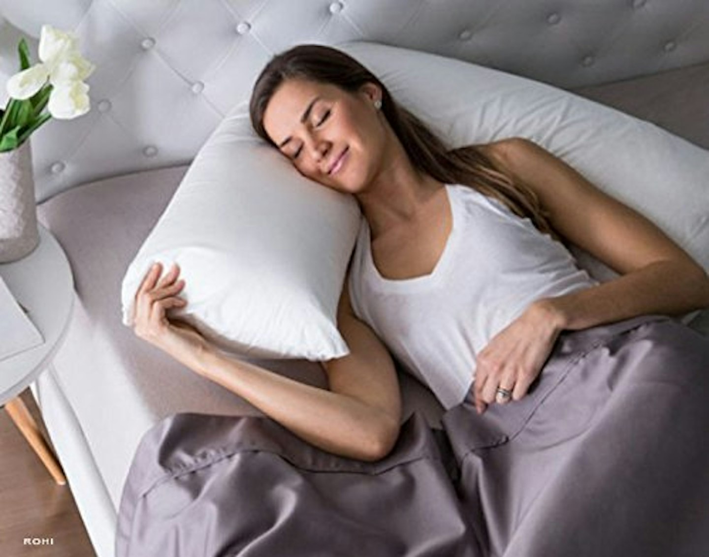 ROHI Living Orthopaedic V-Shaped Support pillow-V-shaped pillowcases
