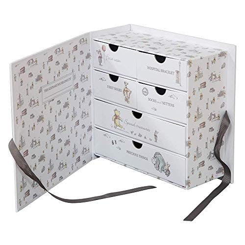 Baby memory box with hot sale drawers