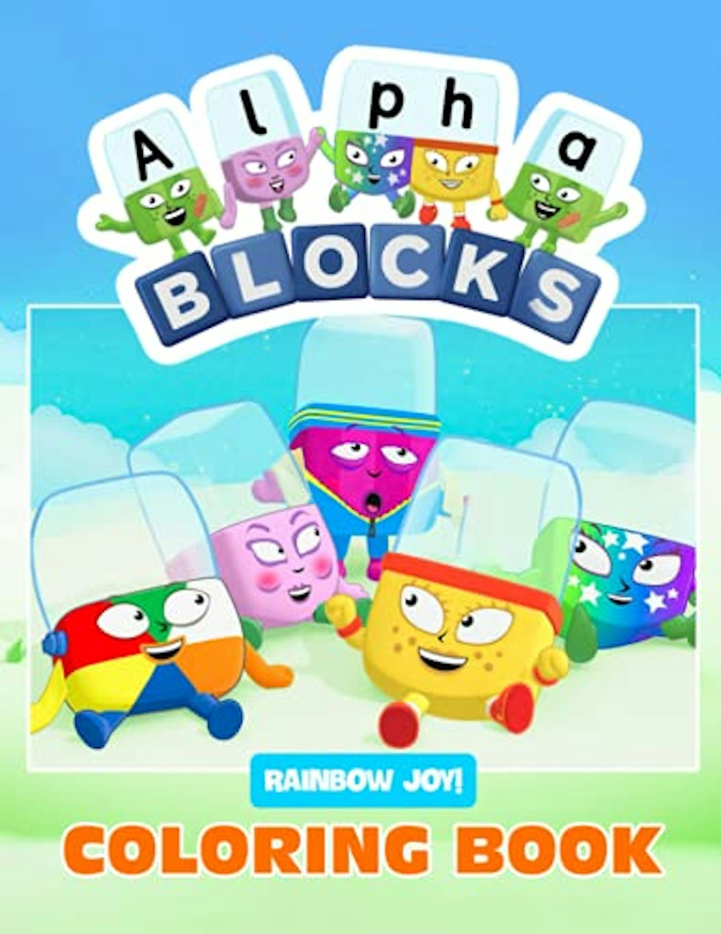  Alphablocks Colouring Book