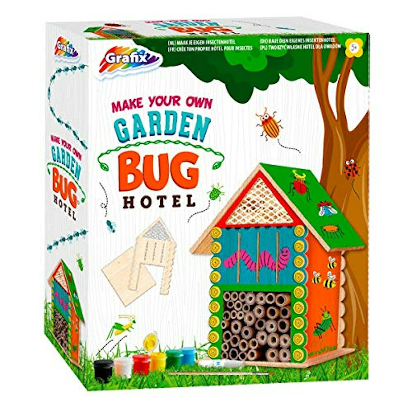 Grafix Make u0026amp; Paint Your Own Garden Bug Hotel 