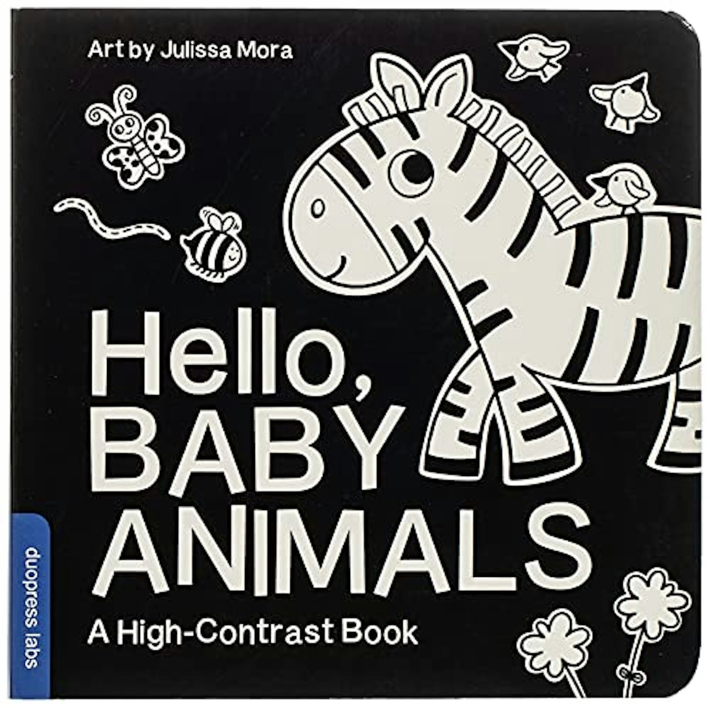 Hello, Baby Animals:A High-Contrast Book